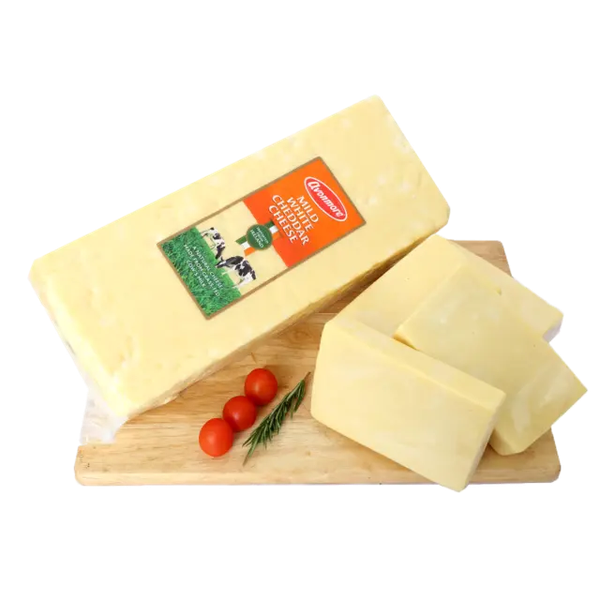 Phô Mai Cheddar Avonmore Nguyên Khối 2.5kg ~3kg - White Mild Cheddar