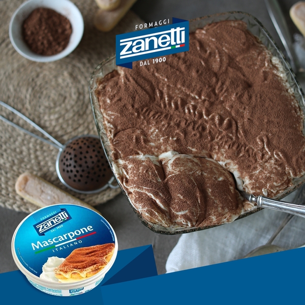 Phô Mai Mascarpone Zanetti (Mascarpone cheese)