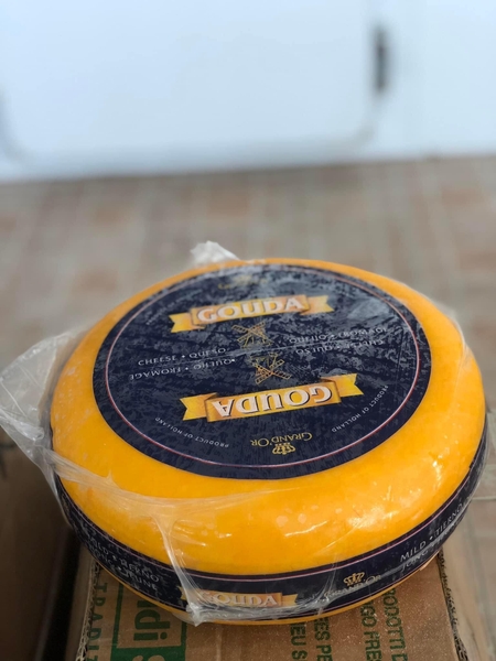 Phô mai Gouda Wheel Grand' or - 4.5-4.8kg/bánh (Gouda Cheese)