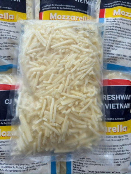 Phô mai Mozzarella Bào Sợi CJ FreshWay 1kg