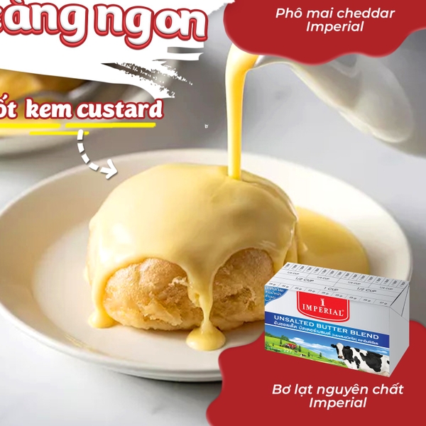 Bơ Lạt/Bơ Mặn Imperial 227g