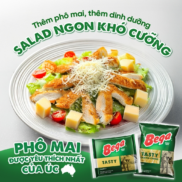 Bega Phô mai Úc Cheddar Block 250g - Cheddar Cheese BEGA