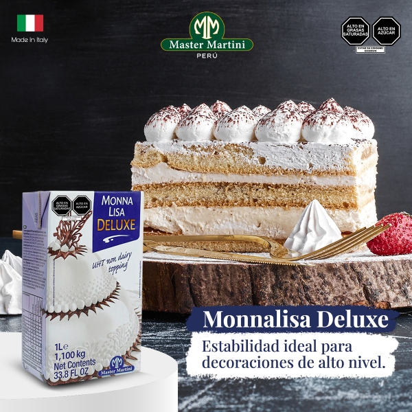 Kem Whip Topping UHT Monna Lisa Deluxe Martini 1L