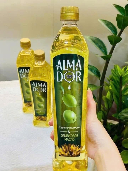 Dầu Oliu Hướng Dương Alma Dor 750ml