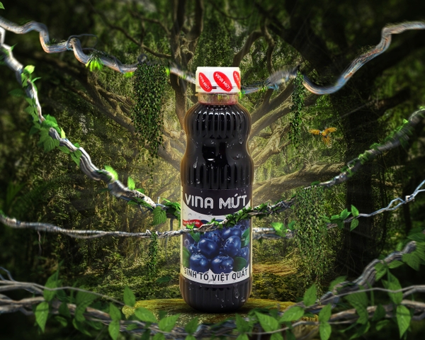 Mứt Vina - Sinh tố Việt Quất 1Lít