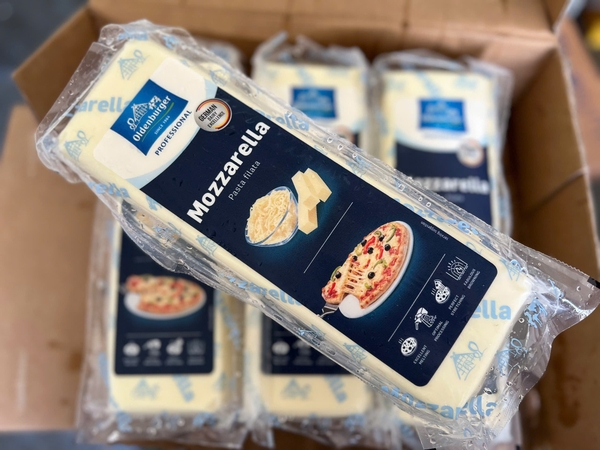Phô mai Mozzarella Oldenburger (40% béo) 2.5kg