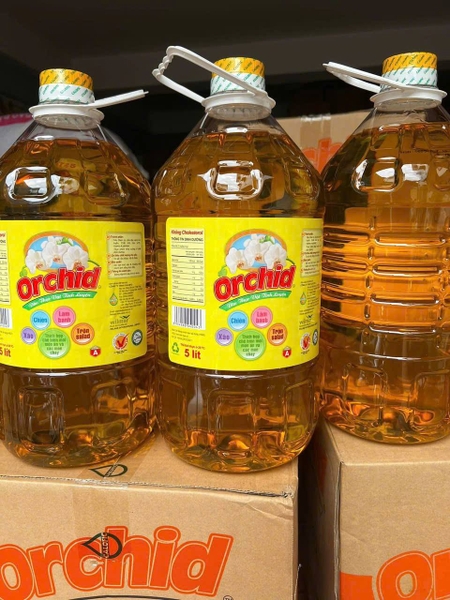 Dầu Orchid thùng 20kg (4can x5L)
