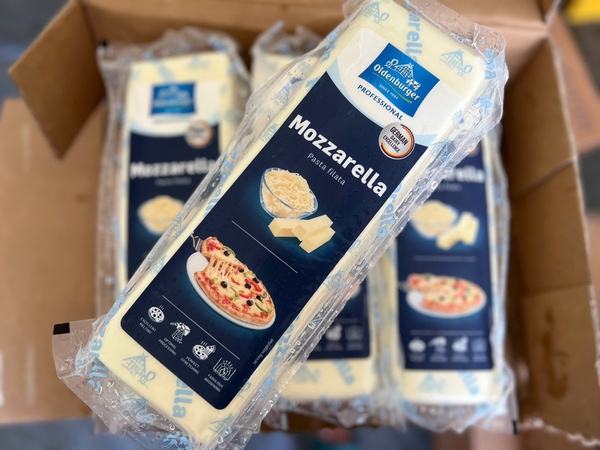 Phô mai Mozzarella Oldenburger (40% béo) 2.5kg