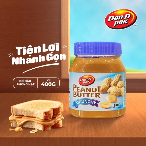 𝐁ơ đậu 𝐩𝐡ộ𝐧𝐠 𝐃𝐀𝐍𝐃𝐏𝐀𝐊 𝐦ị𝐧 𝐯à 𝐡ạ𝐭 𝟒𝟎𝟎𝐠