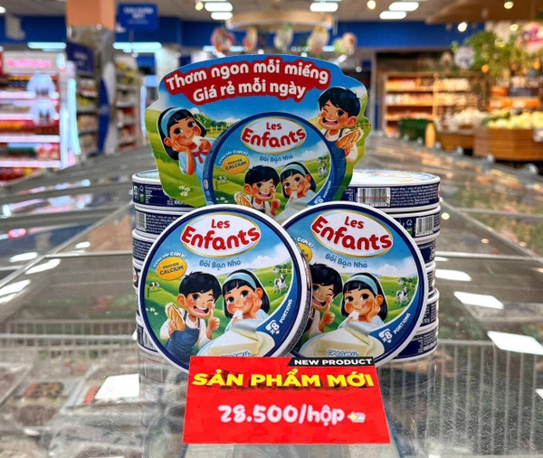 Phô Mai Les Enfants Hộp 8 Miếng 112G I EXP: 28.02.2026