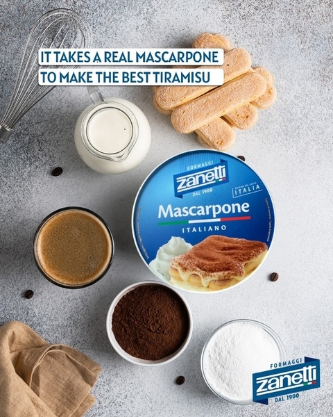 Phô Mai Mascarpone Zanetti (Mascarpone cheese)