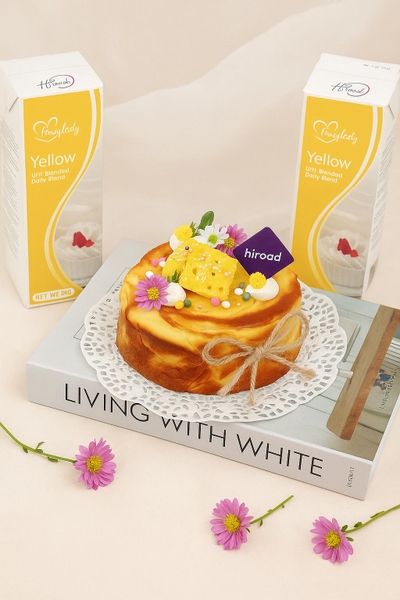 Kem Merry Lady Yellow 1kg - Kem Trang Trí Bánh Kem