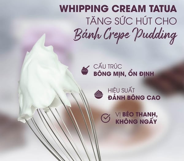 Whipping Cream Tatua 1Lít