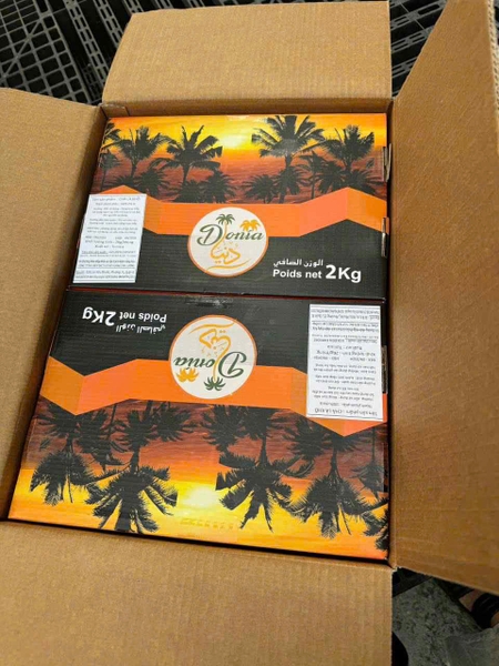 Chà Là Mật Dẻo Tunisia Tự Nhiên hộp 2kg