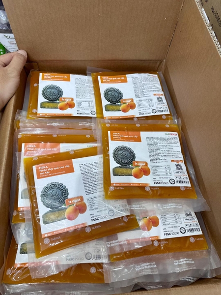 Nhân Trung Thu thịt quả cao cấp mơ tây Farina Heka 500g
