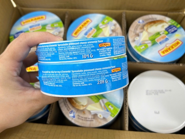 Phô mai Milkana Ai Cập hộp 8 viên/16 viên