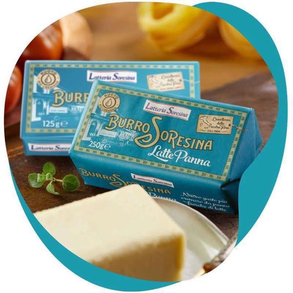 Bơ lạt Burro Soresina 250g - Latteria I EXP: 12.2025