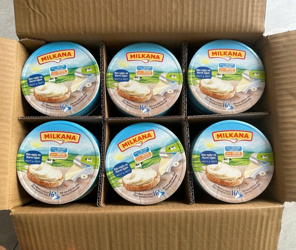 Phô mai Milkana Ai Cập hộp 8 viên/16 viên