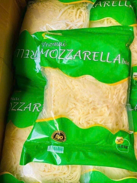 Phô mai bào sợi mozzarella Hola 1kg