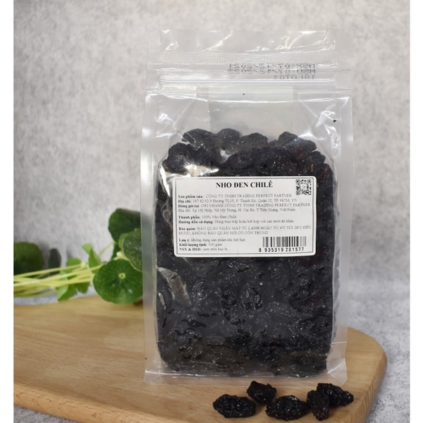 Nho Khô Đen Chile - Raisin black Chile 1KG