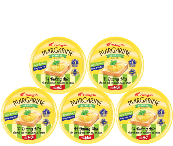Bơ thực vật Tường An vị bơ sữa/ vị đường mía 80g