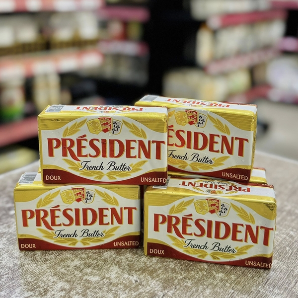 Bơ lạt President 200g Pháp