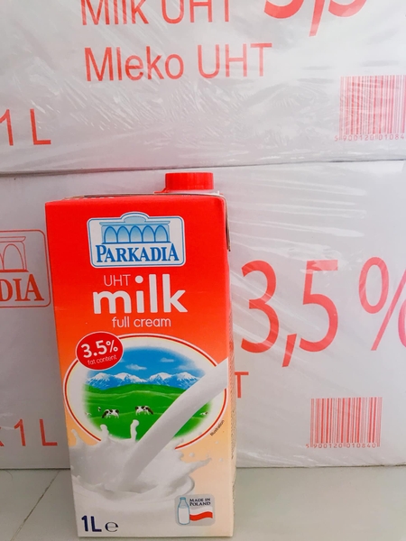 Sữa tươi UHT milk 3,5% Parkadia 1Lít