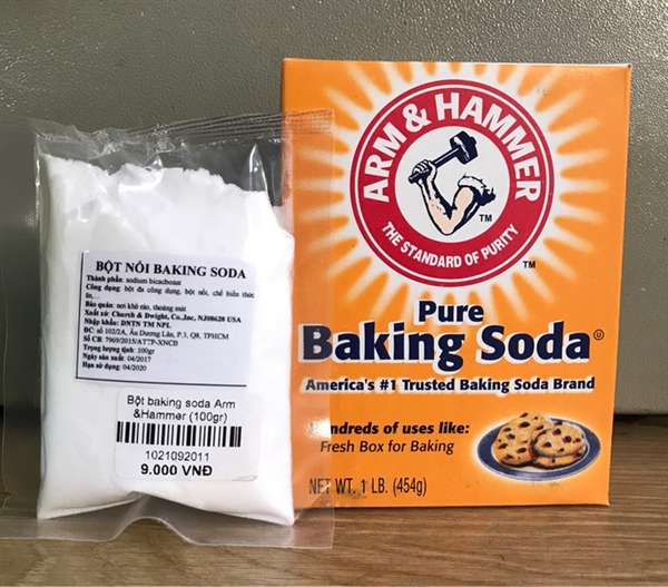 Muối Nở- Baking Soda Arm & Hammer Pure Banking Soda 454G