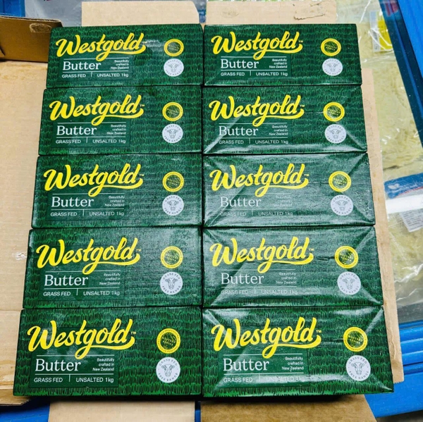 Bơ Lạt Westgold 1kg - Westgold Unsalted Butter 1kg