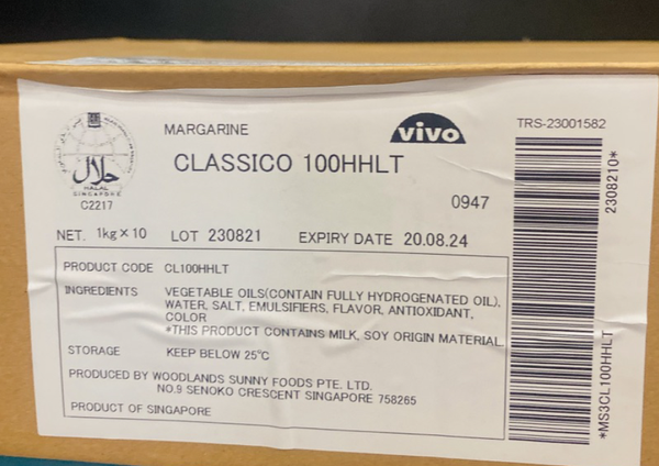 Bơ lát (cán) thực vật Vivo 1kg
