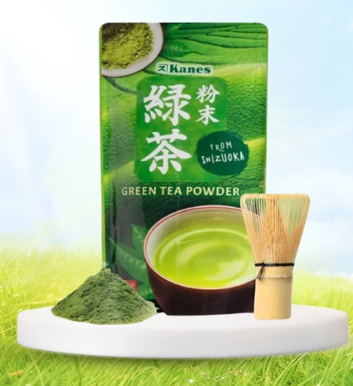 Bột Trà Xanh Nhật Bản Green Tea Powder Kanes 300g
