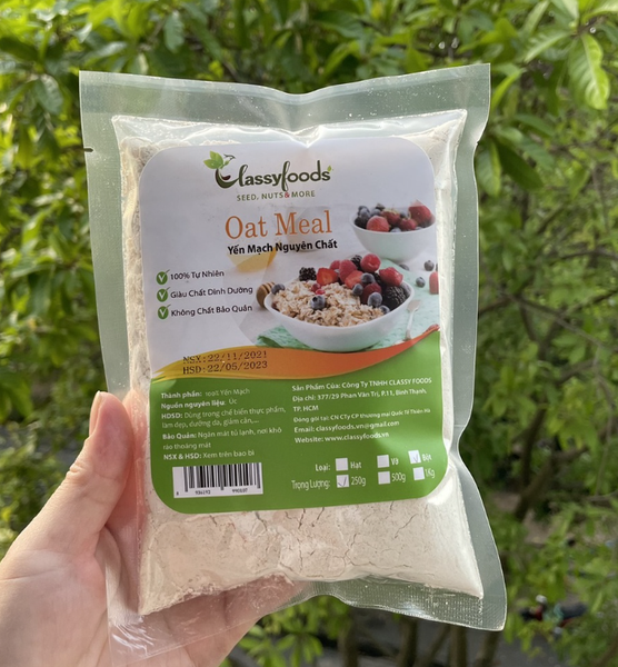 Bột Yến Mạch Nguyên Chất 500g