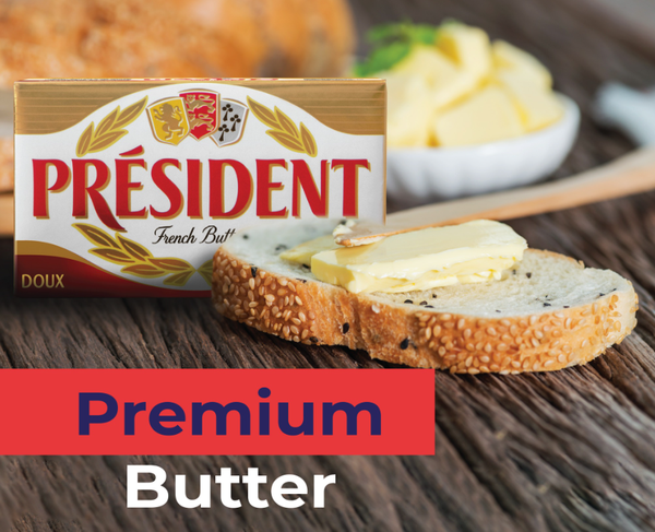 Bơ lạt President 200g Pháp