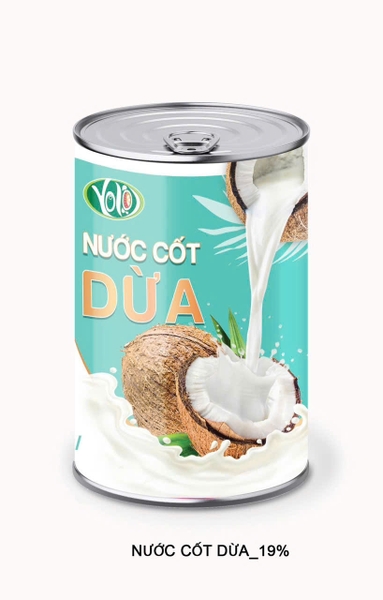 Nước Cốt Dừa Coconut Cream Yolo 400g