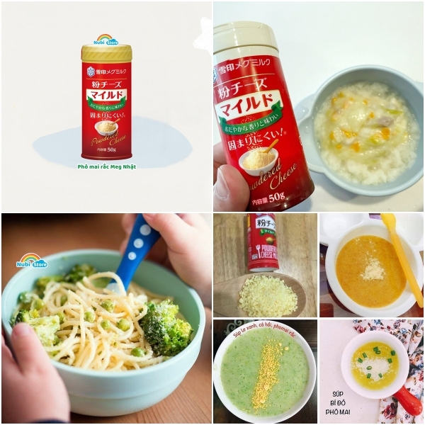 Phô Mai Rắc MEG Nhật Bản Cho Bé 50g I EXP: 15.11.2025