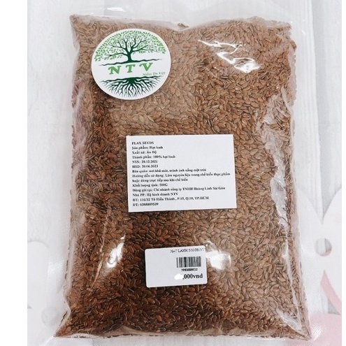 Hạt Lanh Nhập Khẩu 1KG
