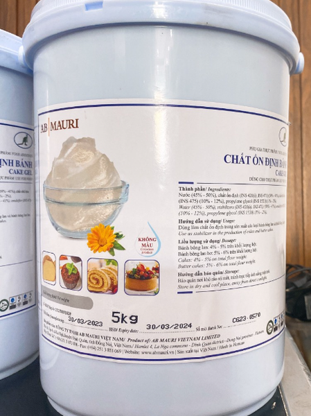 Chất ổn định làm bánh Mauri 20kg Cake Gel
