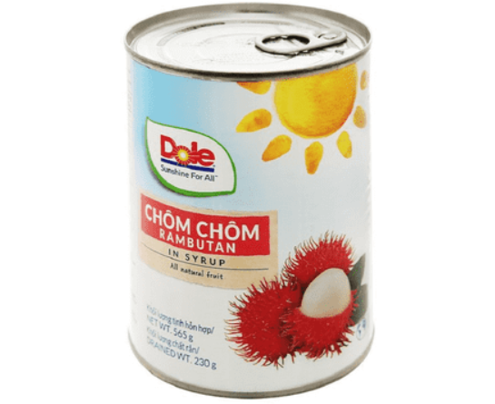 Chôm Chôm In Syrup Dole 565g