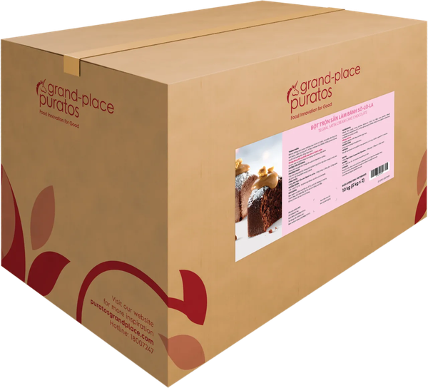Bột trộn sẵn bánh Cream sô-cô-la 5kg
