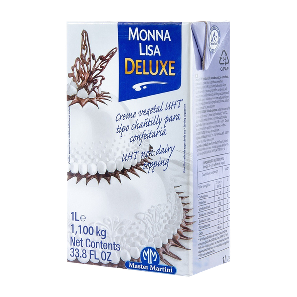 Kem Whip Topping UHT Monna Lisa Deluxe Martini 1L