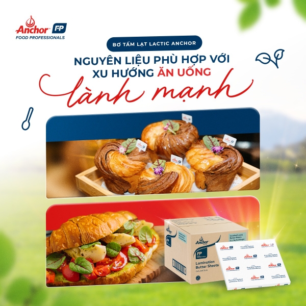 Bơ tấm cán Anchor 1kg - Butter Sheet