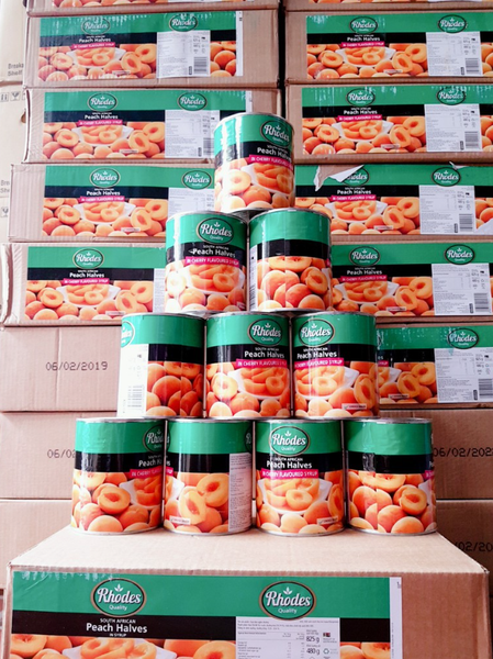 Đào Ngâm Rhodes 825g