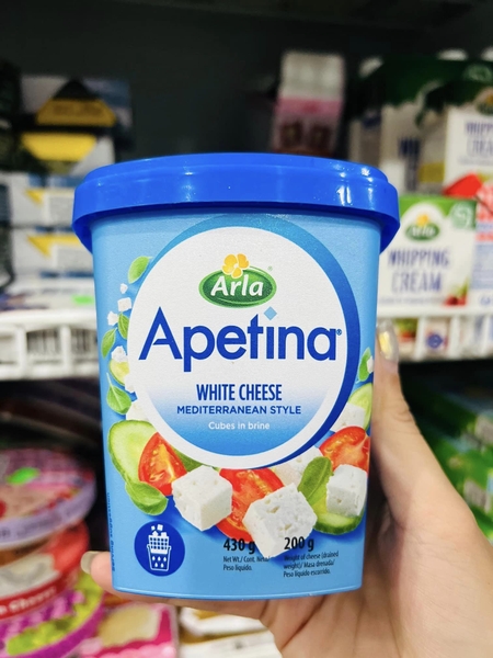 Phô Mai Feta Arla Apetina - Classic Feta Cheese 430g