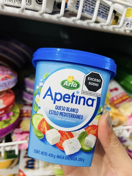 Phô Mai Feta Arla Apetina - Classic Feta Cheese 430g