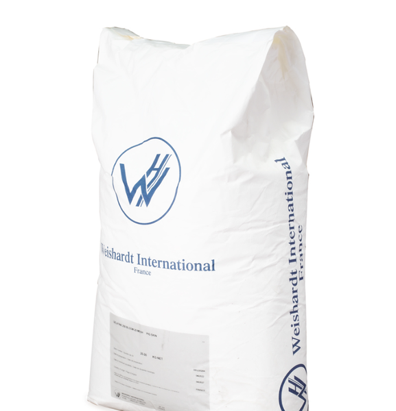 Gelatine Bột Weishardt International Pháp Blooms 250 - Bao 25kg
