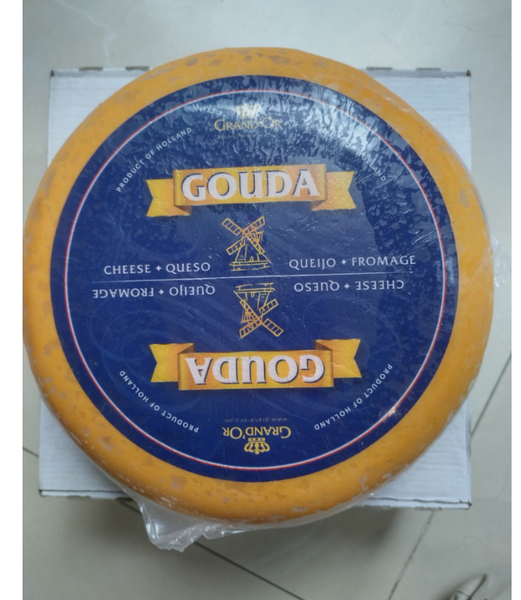 Phô mai Gouda Wheel Grand' or - 4.5-4.8kg/bánh (Gouda Cheese)