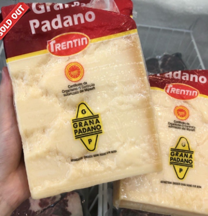 Phô Mai Grana Panado - Pamersan Khối (Grana Padano) Ý