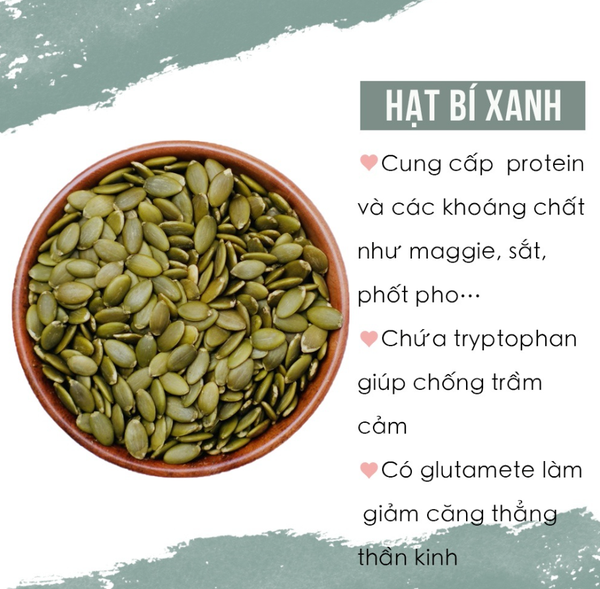 Hạt Bí Xanh Tách Vỏ