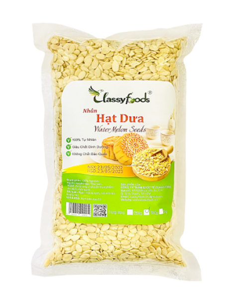 Hạt Dưa Tách Vỏ - Melon Seed (Hàng đẹp loại 1)