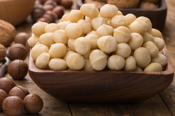 Nhân Hạt Macca Úc (Hạt nguyên) 500g - Macadamia Nuts
